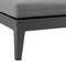 Armen Living Argiope Outdoor Patio Adjustable Chaise Lounge Chair in Aluminum with Gray Cushions 840254333017 - alternate 5